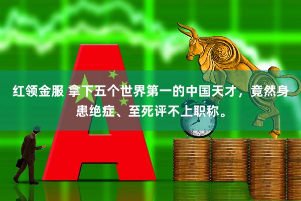红领金服 拿下五个世界第一的中国天才，竟然身患绝症、至死评不上职称。