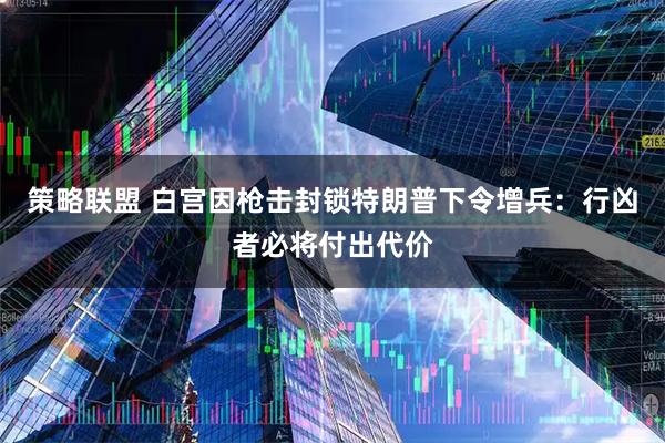 策略联盟 白宫因枪击封锁　特朗普下令增兵：行凶者必将付出代价