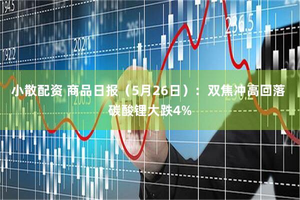 小散配资 商品日报（5月26日）：双焦冲高回落 碳酸锂大跌4%